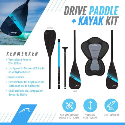 Bluefin SUP Cruise 10'8 Opblaasbaar Paddleboard voor volwassenen Makkelijk en Veilig Mee Te Nemen