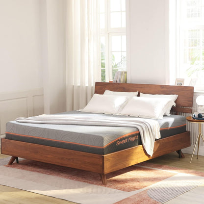 Schuimmatras – Traagschuimmatras – Slaapmatras – Eenpersoonsmatras – Matras 80x190 cm – Omkeerbaar Dubbellaags Design – Ademend Gel-Traagschuim