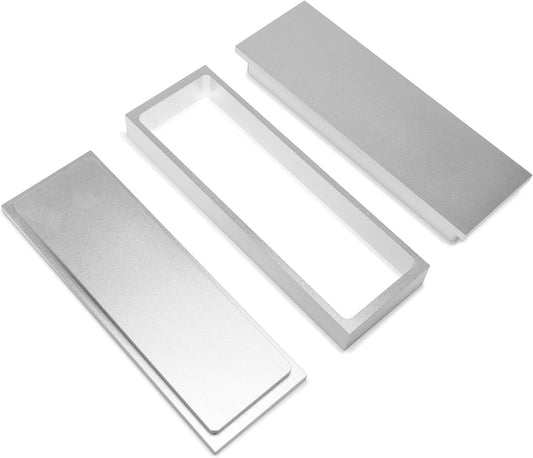 Pre Press Mal Aluminium Voorvorm & Persmal (Zilver 3x9)