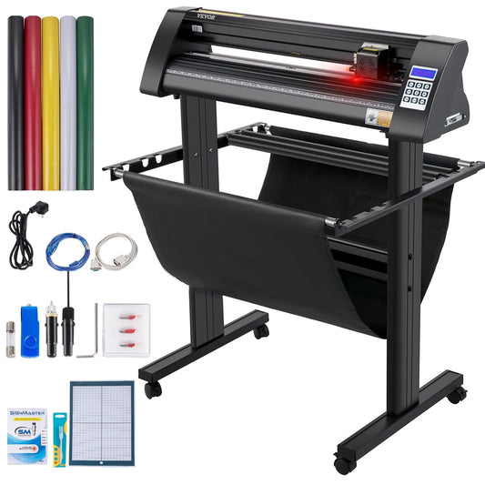 Vinyl Snijplotter – Plottersnijder – Vinylsnijder – Snijmachine – Contoursnijder – 780 Mm Snijbreedte – Optisch Oog Voor Contoursnijden