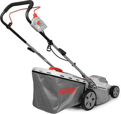 Elektrische Grasmaaier – Gazonmaaier – Duwmaaier – Tuinmaaier – Maaimachine – 1600 Watt Krachtige Motor – 5-standen Maaihoogte 30-75 mm