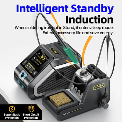 DEWIN Soldeerboutstation 100-450℃ Digitaal display Automatische slaap- en kalibratiesoldeerbout