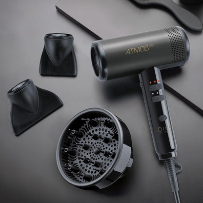 Diva Atmos Föhn Dry Zwart