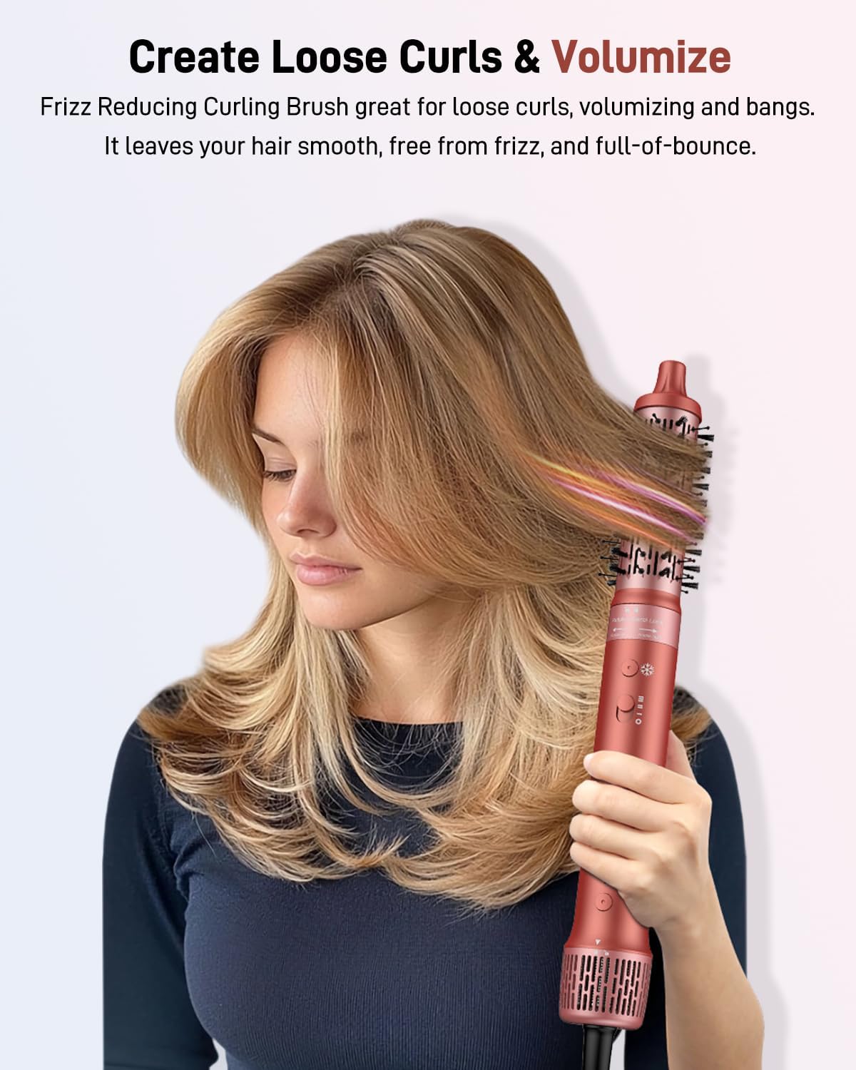 5-In-1 Haarstyler – Airstyler – Föhnborstel – Krultang – Volumeborstel – Met Reistas – 110.000 Tpm Borstelloze Motor – Ionentechnologie Tegen Pluis