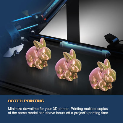 IdeaFormer IR3 V2 3D-printer met transportband, 250 x 250 ×∞ mm, oneindige Z metalen riem, 3D-drukmachines, lang, stapel en grote modeldruk, max. 400 mm/s