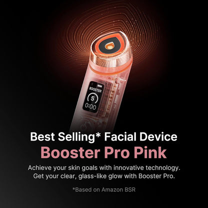 Gezichtsverzorgingsapparaat – Gezichtsmassageapparaat – Huidverzorgingsapparaat – Beauty Apparaat – Massageapparaat – Roze – 6-in-1 systeem – Booster, Air Shot, LED en Pore Care