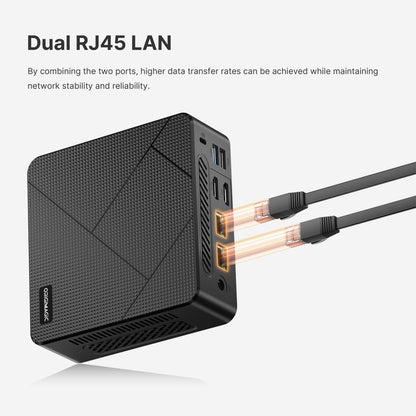 Mini PC – Mini Computer – Compact PC – Kleine Pc – Desktop Pc – AMD Ryzen 5 3550H – 16 GB DDR4 RAM & 512 GB SSD