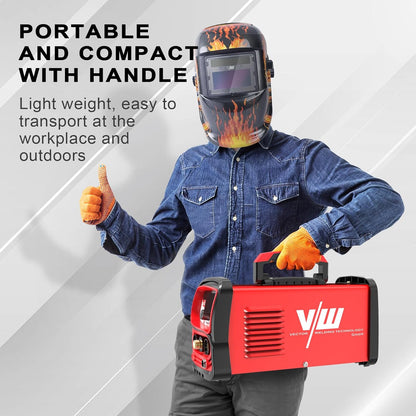 TIG professioneel lasapparaat 200 A, elektrode-las-functie, pulsfunctie, gas pre- en post-run, stroomstijging en -daling, taakgeheugen, inverter, IGBT, Tokyo 2300, Vector Welding