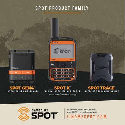 Spot Trace GPS Logger voertuigtracker, bagagestucktracker grijs, 1e Spot Trace - lokaliseren via satelliet met alarmsysteem, 1. Spot Trace