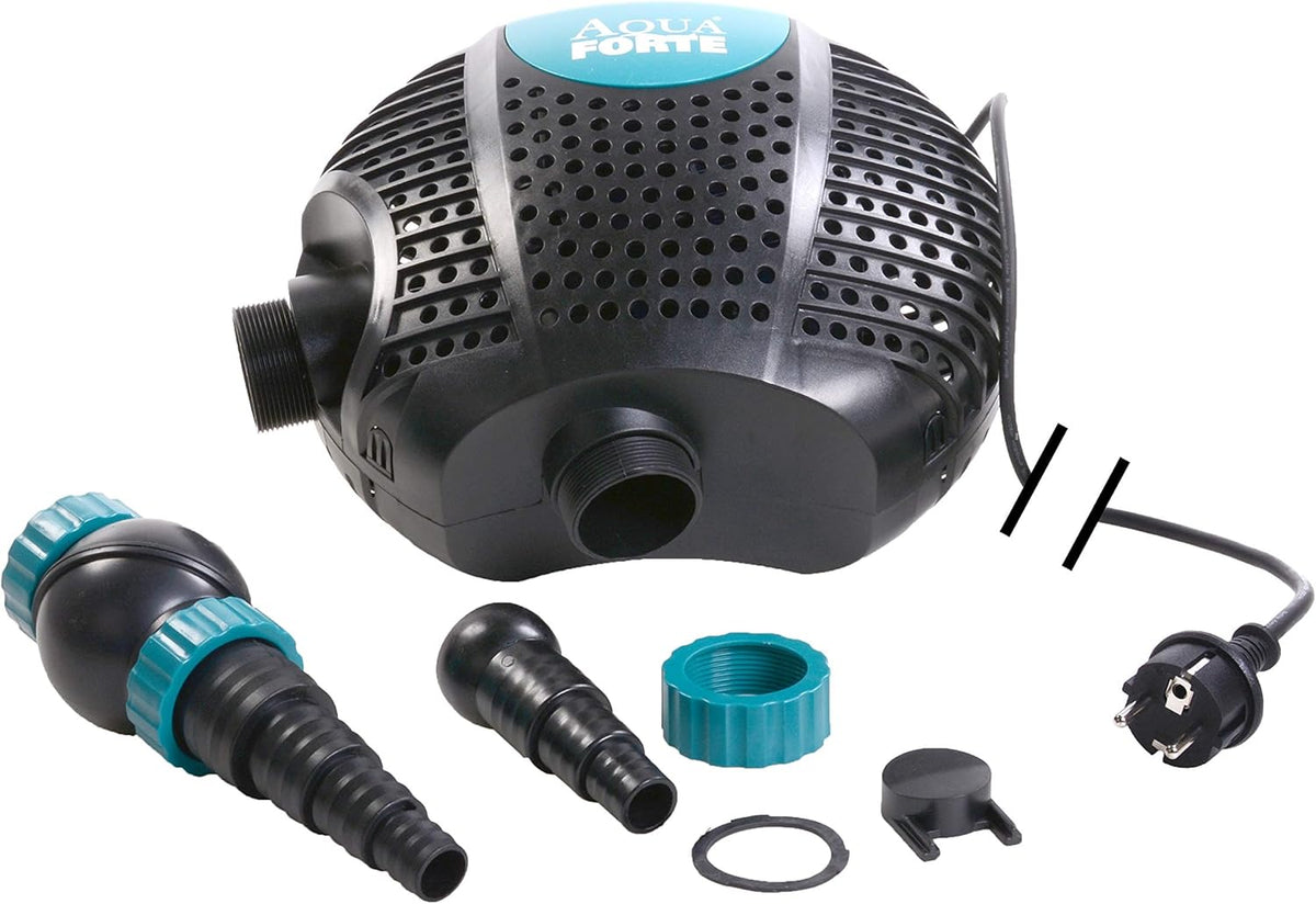 Vijverpomp – Waterpomp – Filterpomp – Fonteinpomp – Vuilwaterpomp – 200 Watt Vermogen – 19.000 L/uur Capaciteit