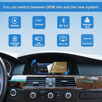 PEMP E60 CCC 8,8" Linux Screen