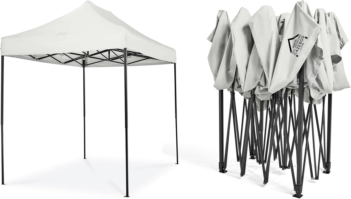 All Seasons Gazebos 3x2m Heavy Duty volledig waterdicht pop-up tuinhuisje met accessoirepakket - wit