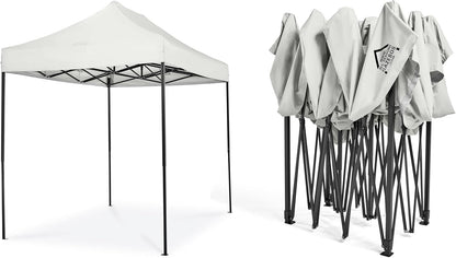 All Seasons Gazebos 3x2m Heavy Duty volledig waterdicht pop-up tuinhuisje met accessoirepakket - wit