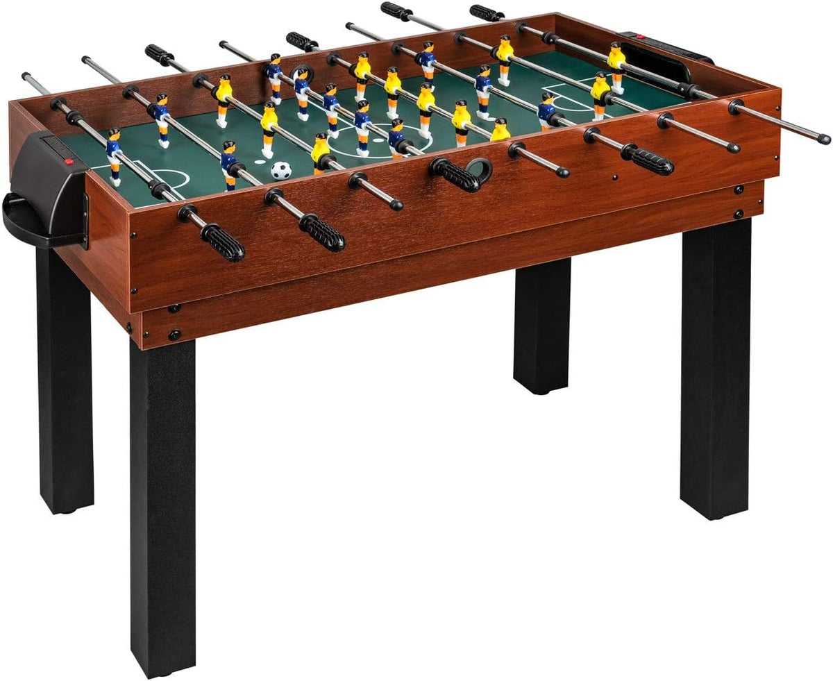 shelfmade Multifunctional Game Table, Children's Table Football, Wood, Convertible Pool Table, Mini Table Tennis Table - Multi Play Table for Adults - 10 Games in 1 - QUORE