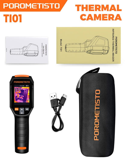 3 IN 1 Thermal Camera -20-550°C/-4~1022°F, 25 Hz Thermische Camera 15 kleurenpaletten, 240 x 240 resolutie Handheld Warmtebeeldcamera, Infrared Camera, Infrarood Camera