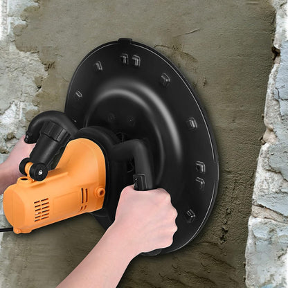 Wandgladmakingsmachine met mortelpalet van beton, 1700 W, instelbare snelheid, 80-200 omw/min, elektrische schep met betonmixer