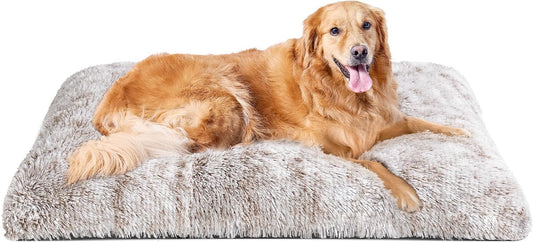 Hondenkussen – Hondenbed – Benchkussen – Dierenkussen – Wasbaar – Groot Formaat – Zachte Pluche – Stevige Ondersteuning – 112x85x10 cm