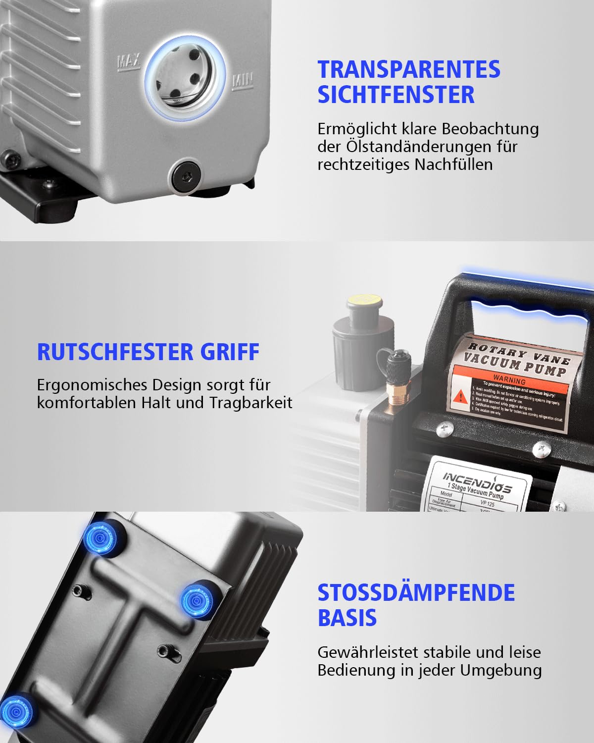 INCENDIOS vacuum pump 3fm - QUORE
