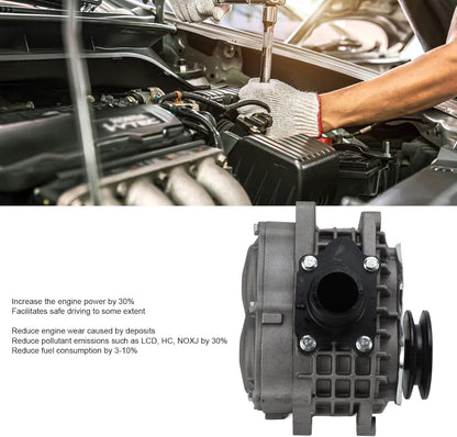 Universele Supercharger Compressor AMR500 LCD HC NOXJ Reductie met V-poelie voor 2.0 en Lager Turbinesysteem Supercharger en Accessoires