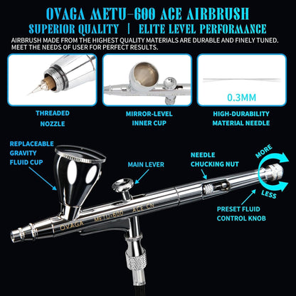85 psi airbrush-set