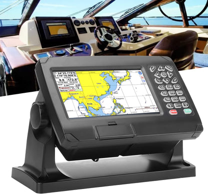 GPS kaartplotter , Marine GPS navigator Dual Map systeem BDS GPS positionering Intelligente uitzending met GNSS antenne voor boot , Reserveonderdelen voor boten , jachten