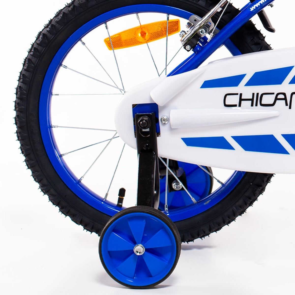 SCH Chicane fiets, kinderfiets, blauw, 16 inch