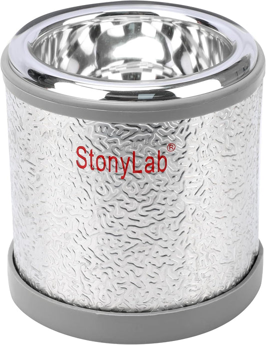 Dewarkolf – Dewarvat – Vacuümkolf – Cryogene Kolf – Laboratoriumkolf – Halfbolvormig – 250 Ml – Borosilicaatglas – Aluminium Basis