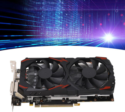 RX 580 8GB Gaming Grafische Kaart Dubbele Ventilatoren Desktop PC Plug-and-Play Stil Hoge Prestaties (580 8G D5)