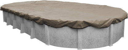 Robelle 321218-4 Dura-Guard winterafdekking voor zwembaden van 30,5 x 4,5 m, ovaal oppervlak
