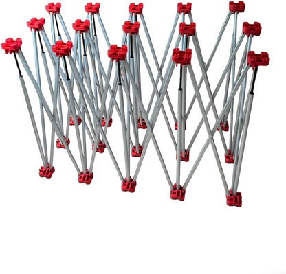 Uitschuifbare opvouwbare werkbank 230 x 119 x 75 cm – professionele werktafel voor grote tegels