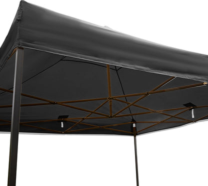 All Seasons Gazebos 3x3m Heavy Duty Volledig Waterdicht Pop Up Gazebo Met Accessoireset - Zwart