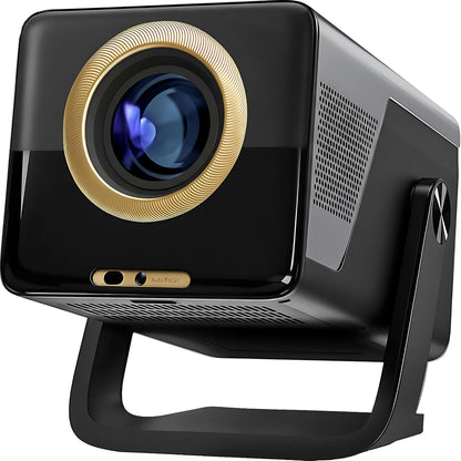[8K-ondersteuning/2000 ANSI/AI visuele kalibratie] X7 slimme projector met Android 14 OS DoIby, 1080P UHD-projector met Netflix YouTube/AI Auto Focus & Keystone & Obstakel Avoidance/200 inch Display