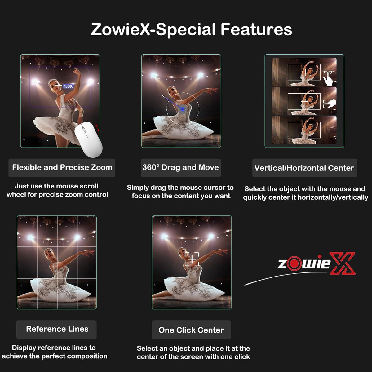 Zowietek 4K PTZ-camera (native NDI|HX3), Ergo-Ease afstandsbediening, ZowieX App, 25x optisch + 12x digitaal, SDI/HDMI/USB, RTSP/RTMP/SRT. Perfect voor vergaderingen, kerk, evenementen, onderwijs.