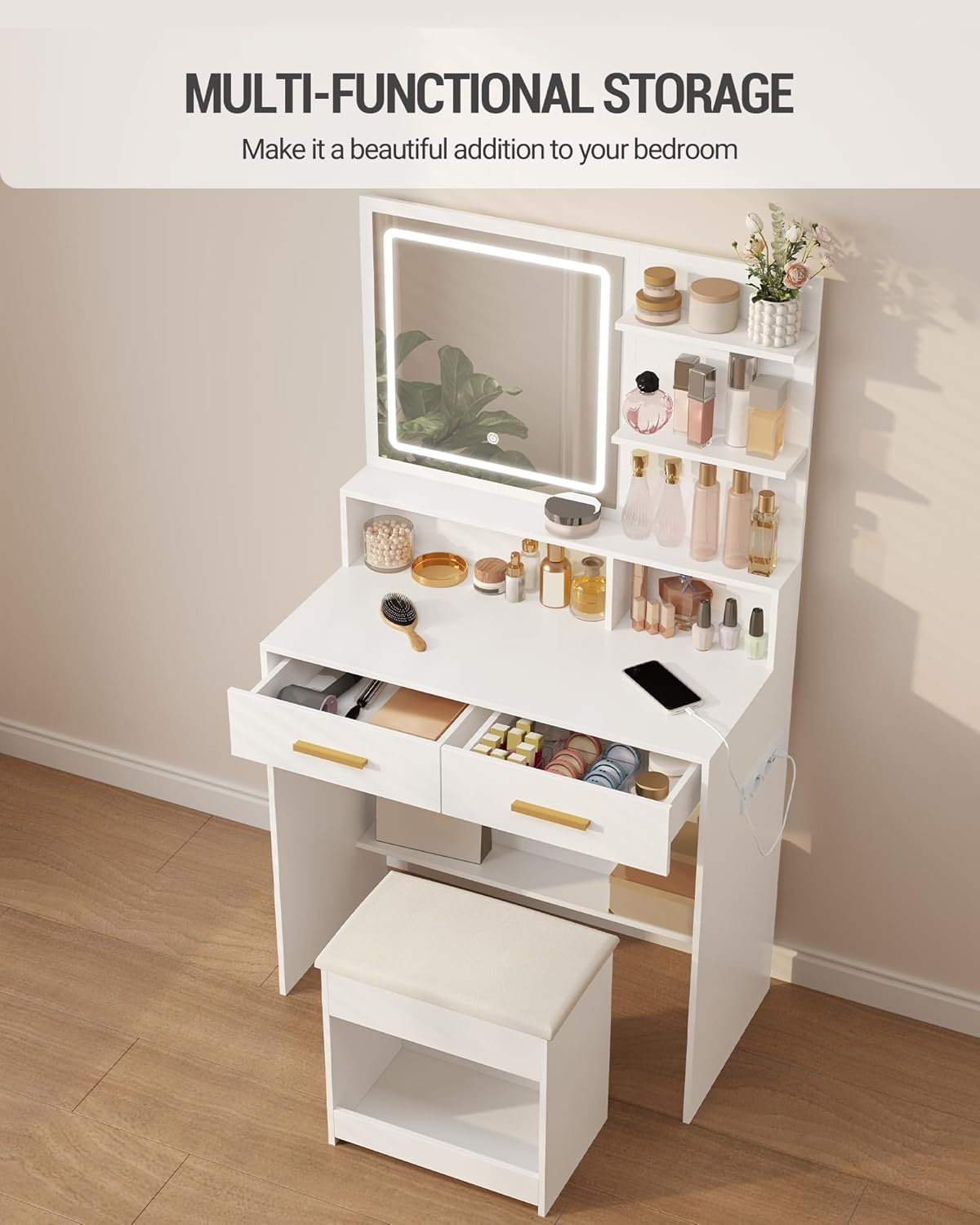 Hzuaneri Makeup Table DT32903XV1
