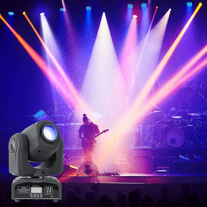 DJ Podiumverlichting – Disco Verlichting – Feestverlichting – LED Lichtshow – Showverlichting – 60W Vermogen – 8 Kleuren Met DMX512 & Geluidsbesturing