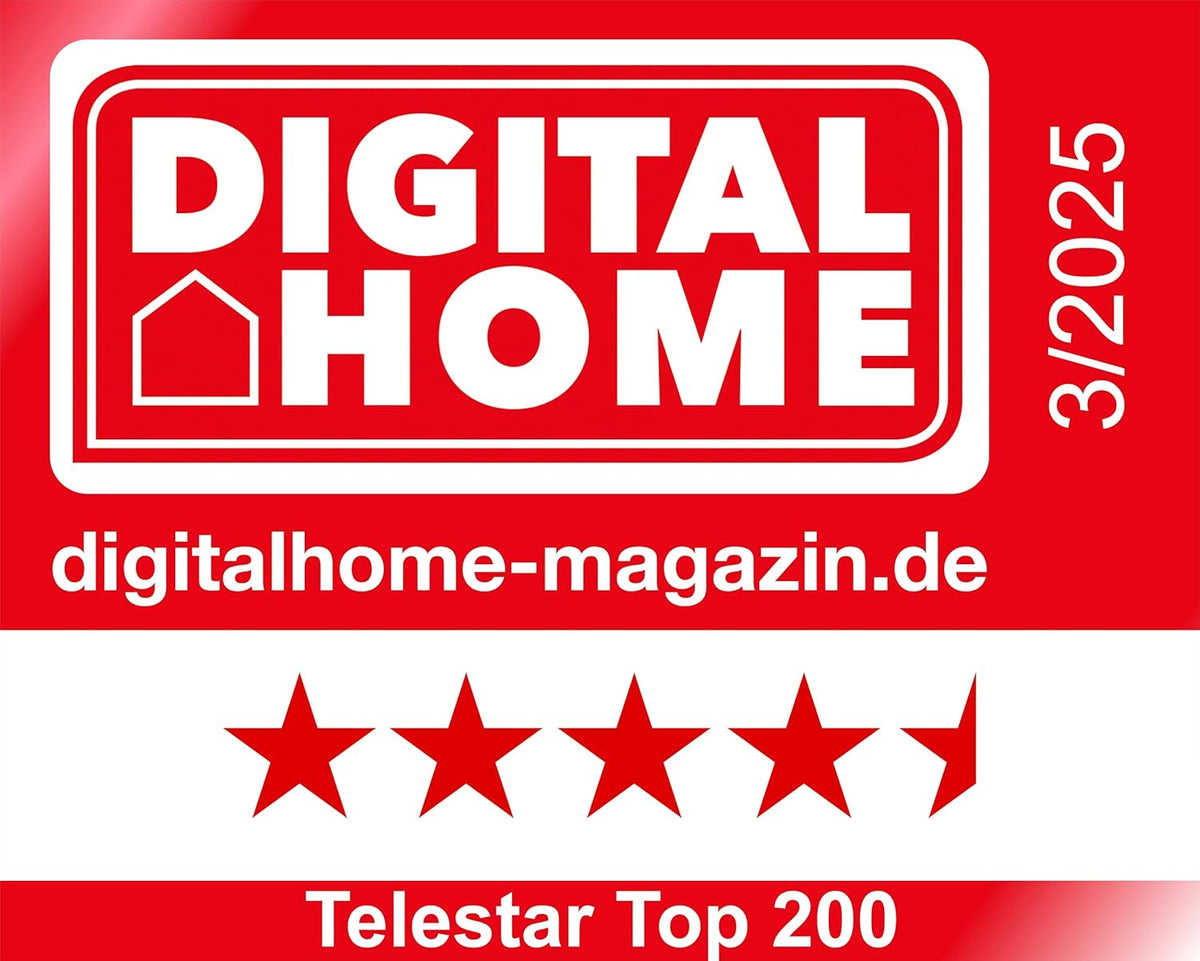 TELESTAR TOP 200 – DAB+/internetradio (mono, 10 watt, Bluetooth zender/ontvangstfunctie, USB-opname, noodwaarschuwingssysteem, app-bediening) – hout