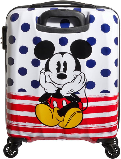American Tourist Disney Legends - Spinner S, Children's Bagage, 55 cm, 36 L, veelkleurige (Mikcey Blue Dots)