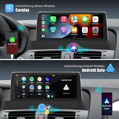 10,25 Inch Android 14 Autoradio – Navigatiesysteem – Multimedia Speler – Touchscreen Headunit – Inbouw Radio – Draadloze CarPlay & Android Auto – HD IPS Scherm – OEM Stuurwielbediening Behoud