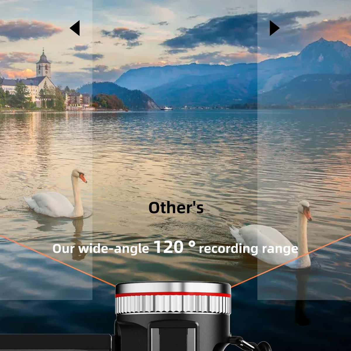 4K Camcorder – Videocamera – Vlogcamera – Videorecorder – YouTube Camera – 64MP 30FPS – 3 Inch 270° Flipscherm – 21X Digitale Zoom