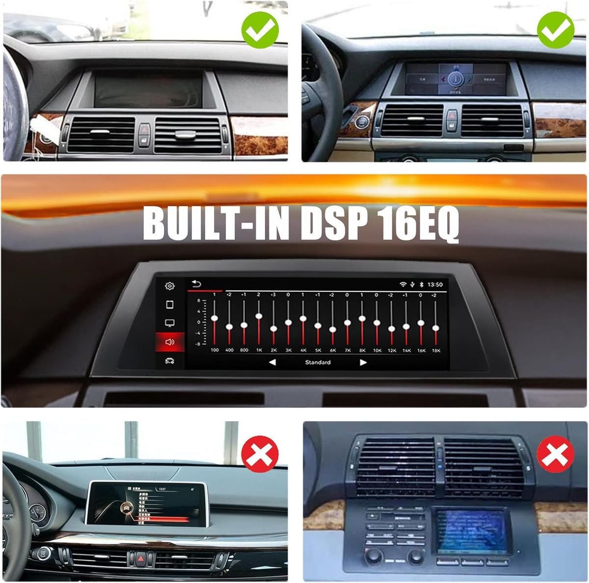 Autoradio – Auto Radio – Car Audio – Multimedia Speler – Navigatie Systeem – Snelle Opstarttijd – Draadloze CarPlay & Android Auto