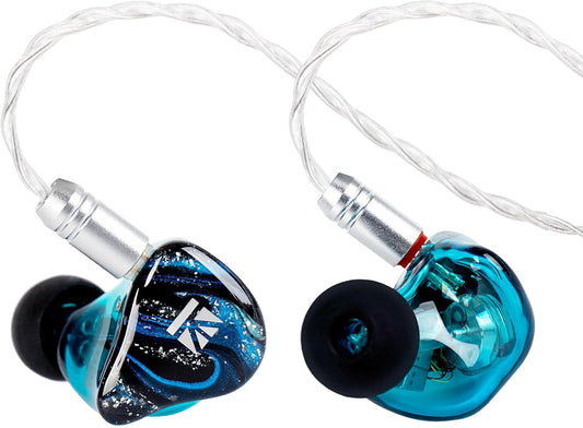 In-Ear Monitor – Bedrade Oordopjes – In-Ear Hoofdtelefoon – Oordopjes Met Kabel – HiFi Oordopjes – 16-Unit 2DD+6BA – Krachtige Bas