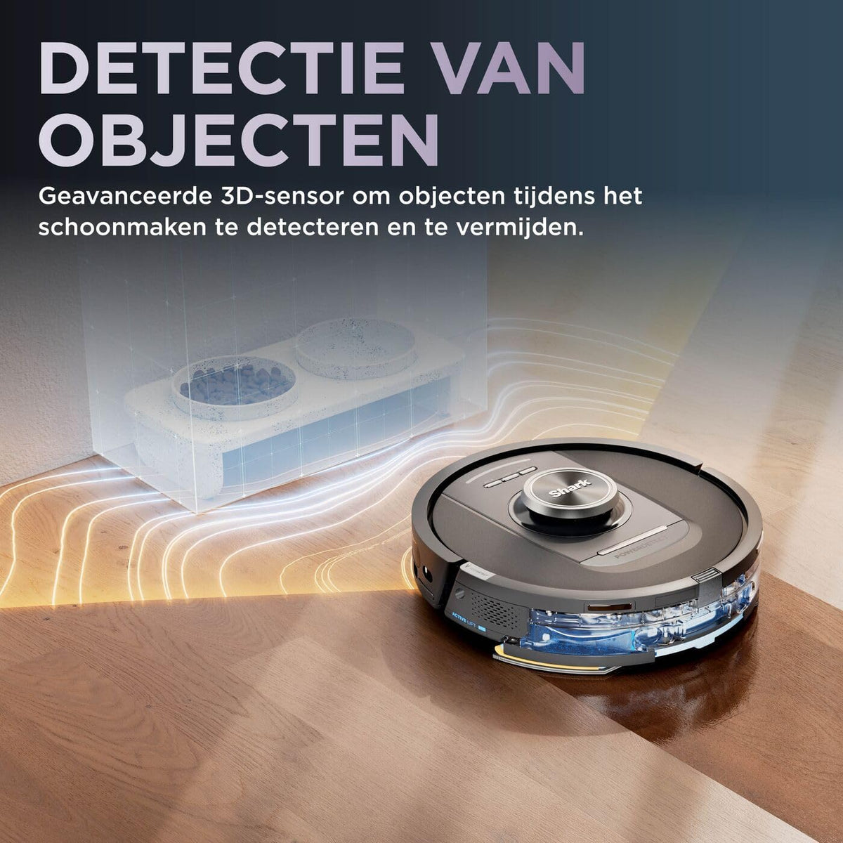 Robotstofzuiger – Robotstofzuiger en dweil – Robotstofzuiger dweil – Zelflegende robot – Robotstofzuiger zonder zak – 2-in-1 Zelflegende & Zelfreinigende Basis – LiDAR Navigatie met NeverStuck Technologie – Bianco/Moka
