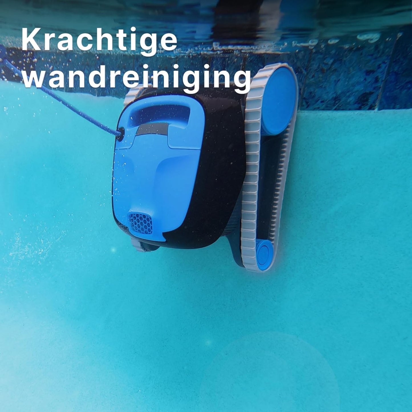 Robotstofzuiger Zwembad – Zwembadrobot – Zwembadreiniger – Zwembadstofzuiger – Automatische Zwembadreiniger – Reiniging Wanden En Bodem – Geschikt Voor Zwembaden Tot 10 Meter