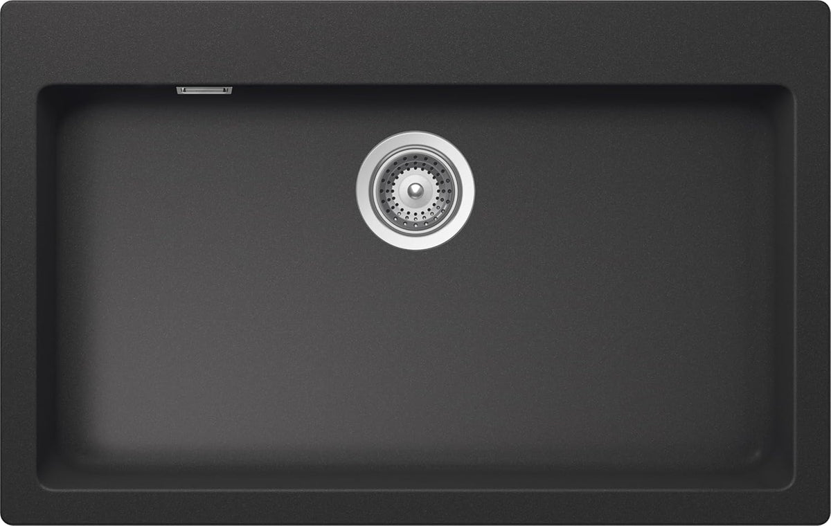 Schock Primus N100 x l AP 51 Onderbouwgootsteen Sink, rechthoekig, antraciet, rechthoekig, 720 x 384 mm