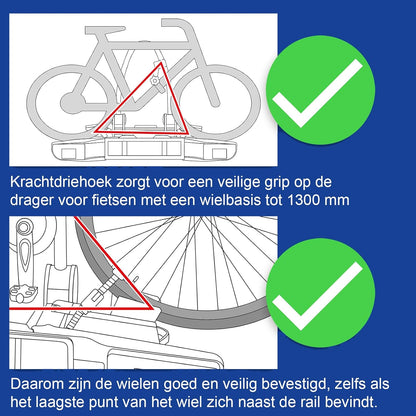 Westfalia BC 60 Fietsendrager voor trekhaak, opvouwbare bagagerek voor 2 fietsen, geschikt voor e-bikes