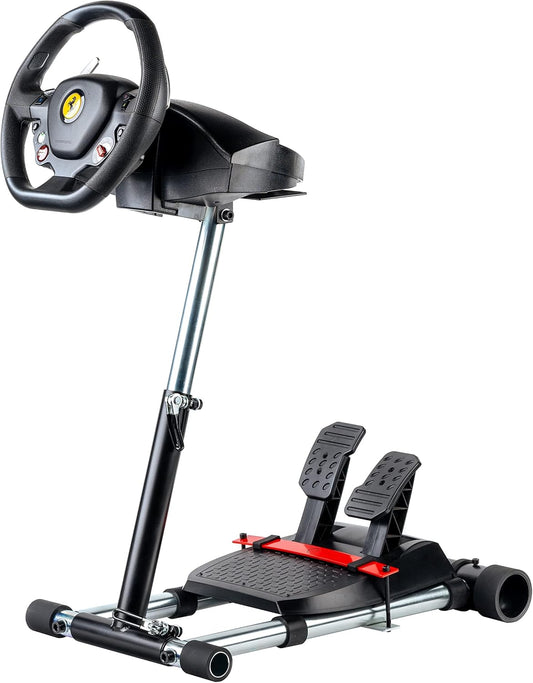 Wheel Stand Pro – Stuurwielstandaard – Racing Wheel Stand – Gaming Standaard – Pedalenhouder – Verstelbaar 360° – Stalen Constructie Zwart