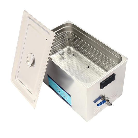 Ultrasoonreiniger – Ultrasoon Reinigingsapparaat – Brillenbad – Sieradenreiniger – Kunstgebit Reiniger – Grote Capaciteit 30L – 40 kHz Met Verwarming & Digitale Timer