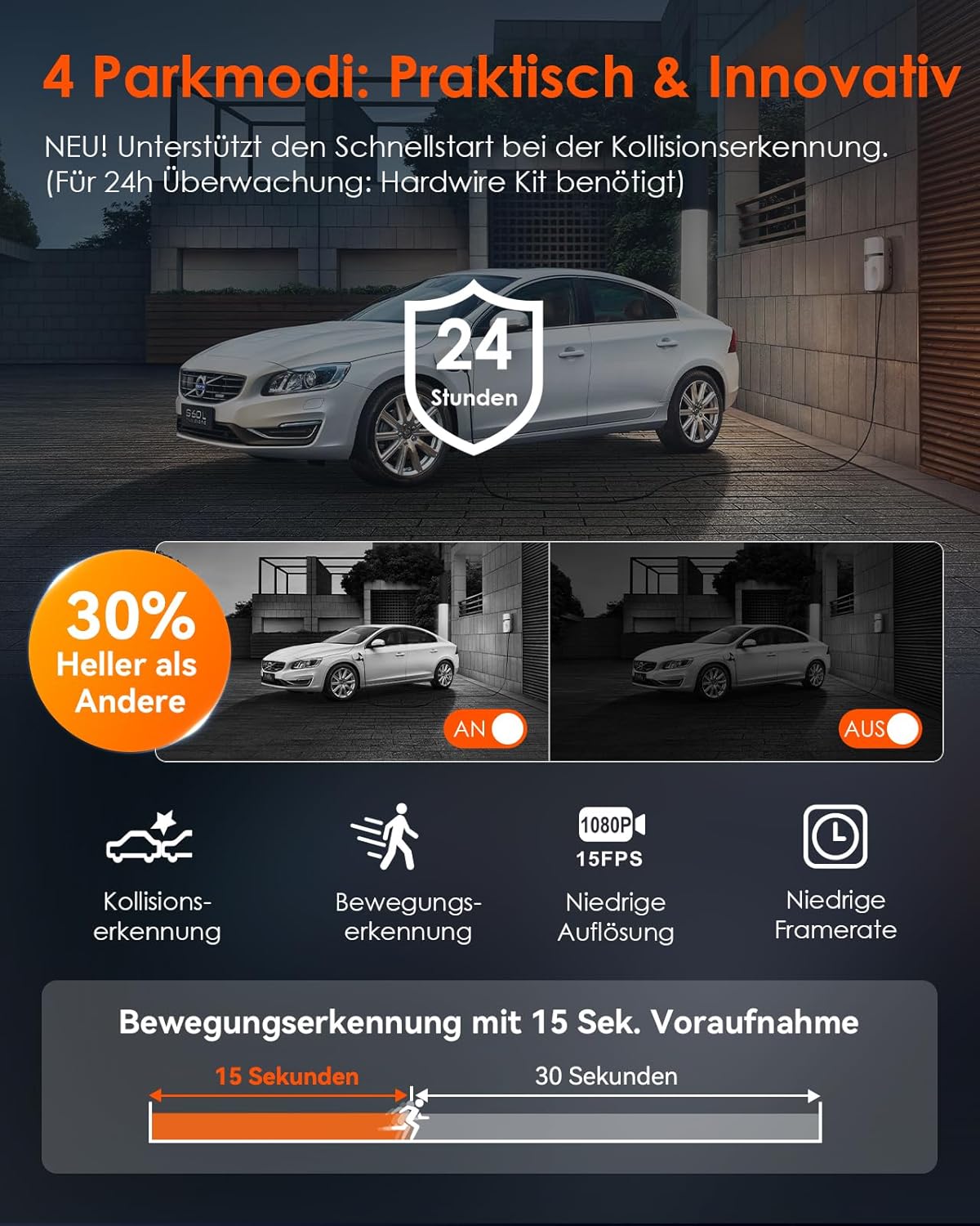 Dashcam – Autocamera – Auto Camera – Dashcam Voor En Achter – Dubbele Lens – 1944P Voor En Achter – 5GHz Wifi En WDR Nachtzicht