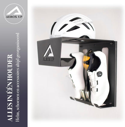 Fiets wandhouder - Fiets muurbeugel - Fiets ophangsysteem - Fietsrek wandmontage - Wandhouder fiets - Fiets ophangen muur - Fiets houder garage - Compact fiets ophangen binnen