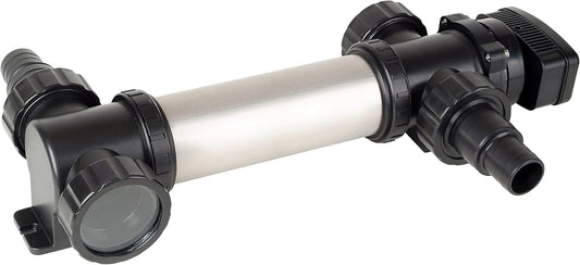 T.I.P. 30447 UV-C-lamp, voor zwembaden en vijvers tot 36.000 liter, 36 watt, voor vermindering van bacteriële besmetting en algenvorming, functiecontrole via led-lamp